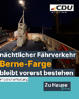 Nachtfahrten Fähre Farge